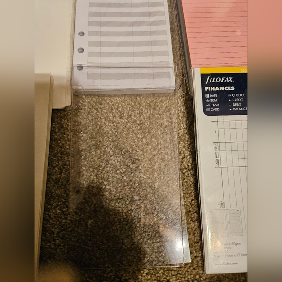 Filofax Personal Size Insert large bundle - Picture 3 of 13